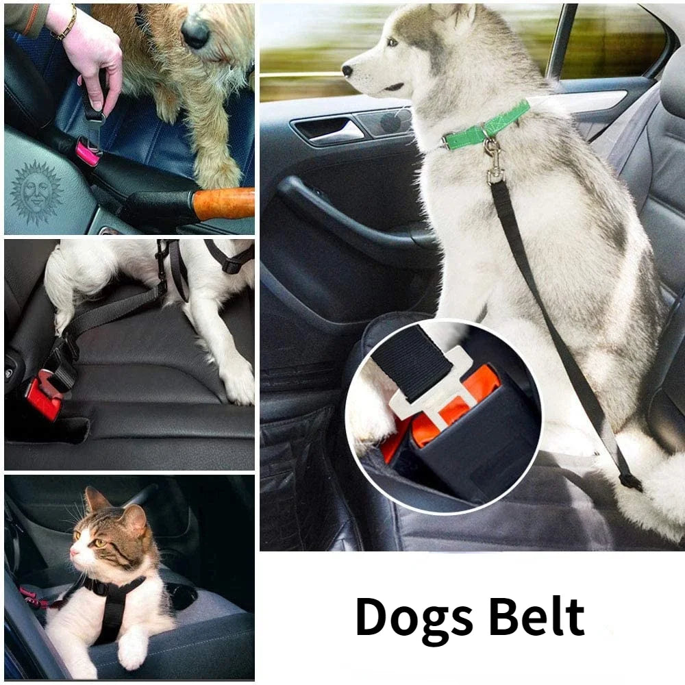 Dog Car Seat Belt Safety Protector Travel