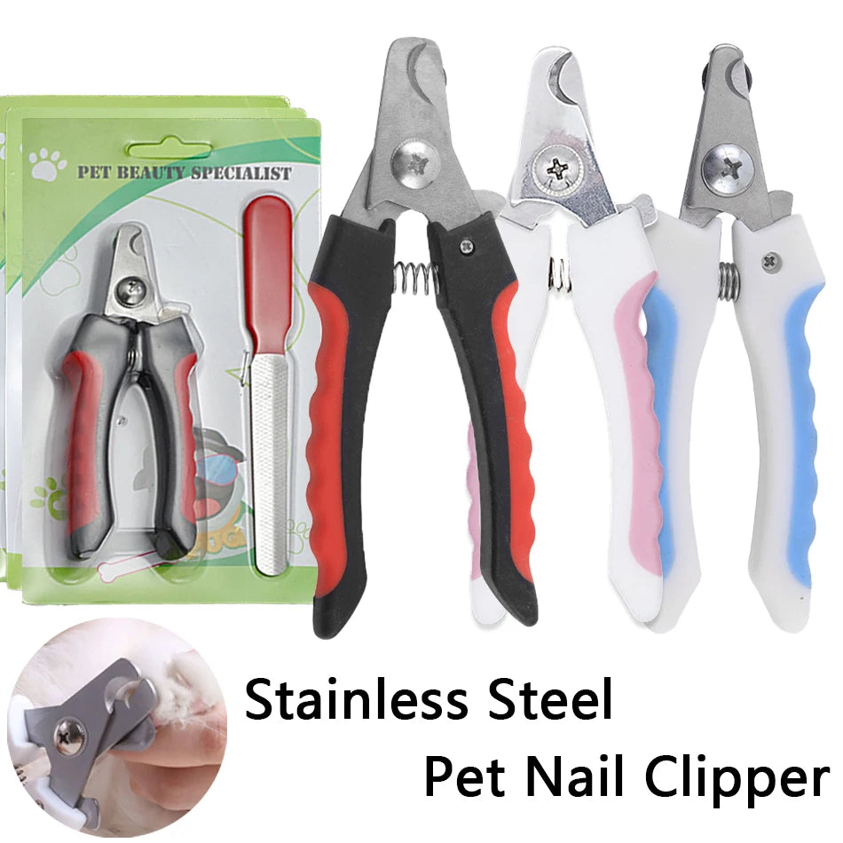 Professional Pet Nail Clipper Stainless Steel